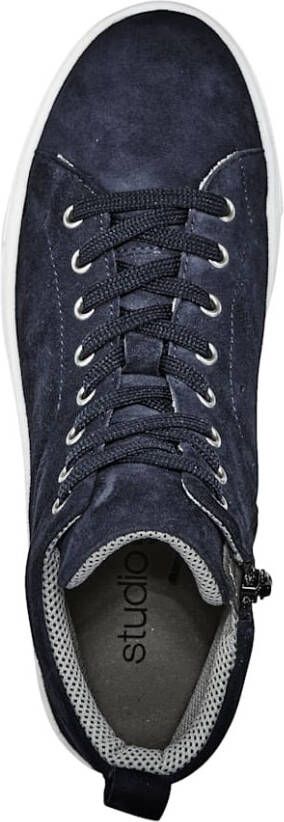 Studio W Hoge sneaker in modieuze stijl Marine