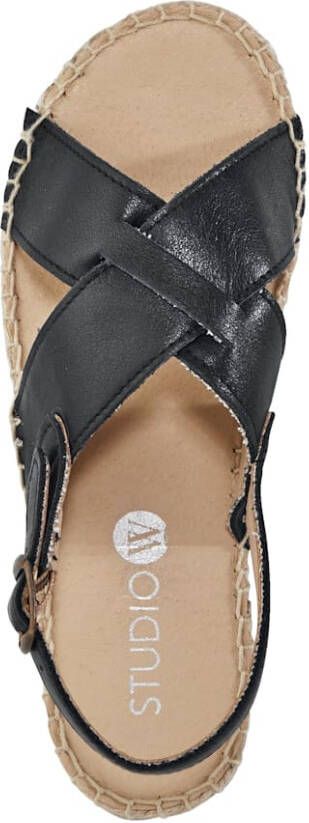 Studio W Sandaaltje in trendy espadrillestijl Marine