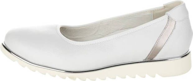 Waldläufer Ballerina met lichte EVA-zool Wit