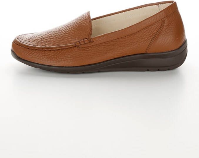 Waldläufer Mocassin van hertenleer Cognac
