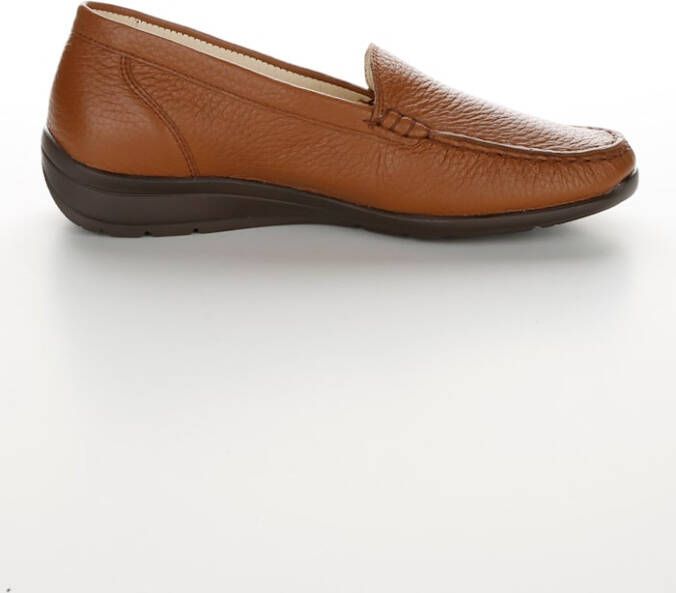 Waldläufer Mocassin van hertenleer Cognac