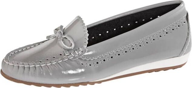 Liva Loop Mocassin Met Karakteristieke Mocassinnaad Lichtgroen 4 16452