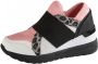 Liva Loop Sneaker met modieuze applicaties Roze - Thumbnail 1