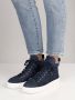 Studio W Hoge sneaker in modieuze stijl Marine - Thumbnail 2