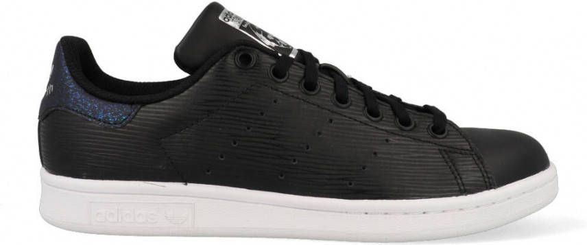 Adidas Stan Smith J Lage sneakers Leren Sneaker Meisjes Zwart
