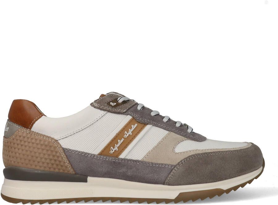 Australian Sneaker Heren Filmon Wit Grijs Combi 15.1600.07-B6V - Foto 6