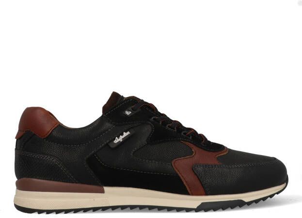 Australian Bakersville Sneakers Heren Leren Sneaker Zwart - Foto 6