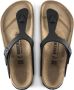 BIRKENSTOCK Teenslippers Gizeh Maat: 35 Materiaal: Leatherlook Kleur: Zwart - Thumbnail 9