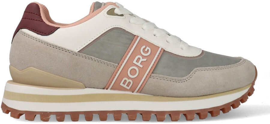 Björn Borg R2000 Dash Sneakers Dames Lage Schoen Vrouwen Grijs Roze - Foto 8