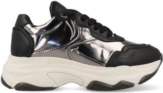 Bronx Sneakers Baisley 66456-MA-188 Zwart Zilver