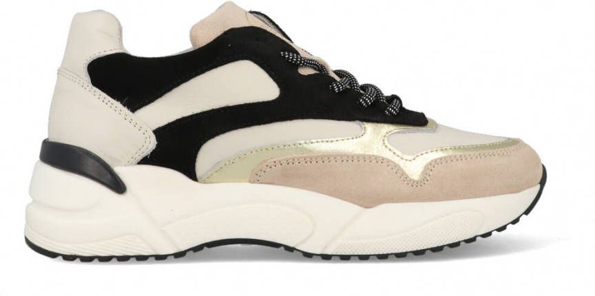 Bullboxer Sneakers 750000E5L_BLCKTD70 Beige - Schoenen.nl