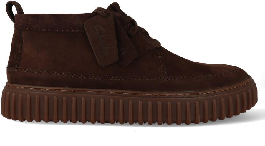 Clarks Sneakers Torhill Lace Hi Desert boots veterboots met verwisselbaar voetbed - Foto 9