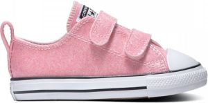 Converse All Stars Chuck Taylor 2V 767185C Roze Wit