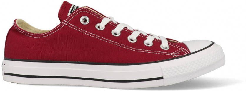 Converse All Stars Laag Bordeaux Rood