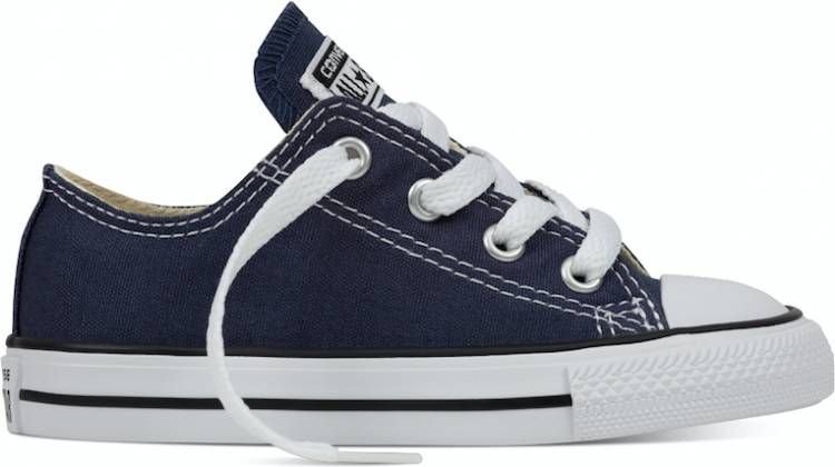 Converse All Stars Laag Kids 7J237 Navy Blauw