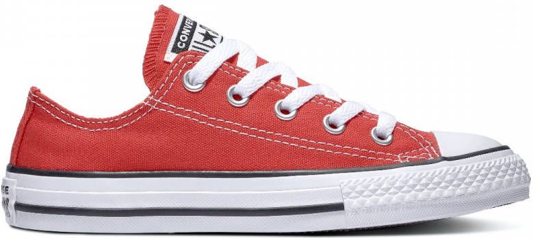 Converse Chuck Taylor All Star Low Heren Schoenen Red Textil - Schoenen.nl