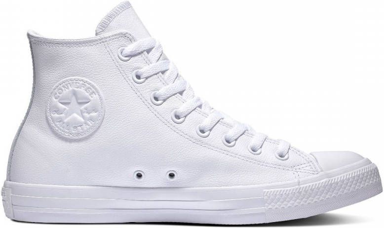 Converse All Stars Leather Hoog 1T406 Wit