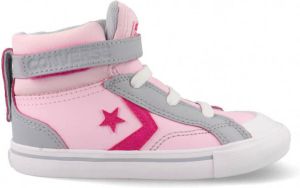 Converse All Stars Pro Blaze Strap Hoog 766052C Roze Grijs Wit