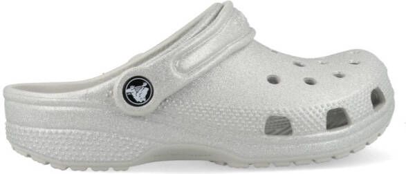 Crocs Classic Glitter Clog Unisex Kids 206993-0IC Zilver
