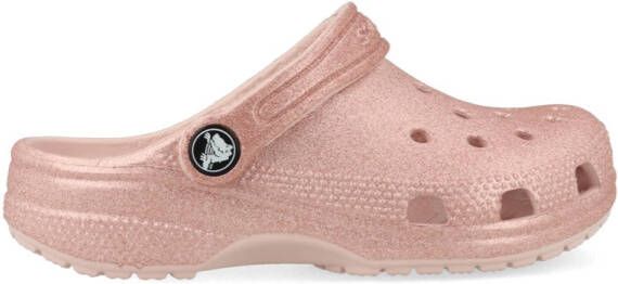 Crocs Classic Glitter Clog Unisex Kids 206993-6WV Roze