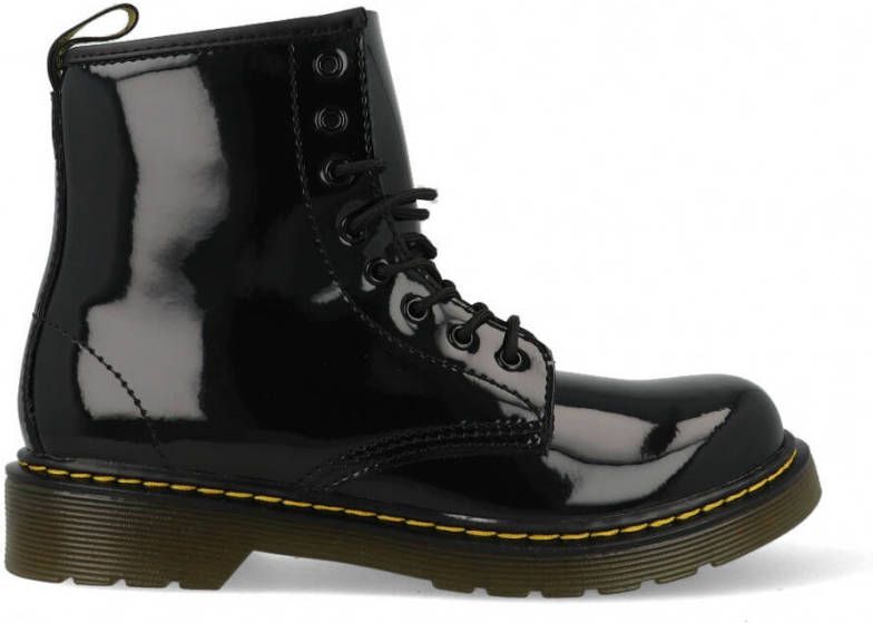Dr. Martens 1460 Patent Kleuter Tiener leren veterboots zwart Meisjes Leer 36 - Foto 13