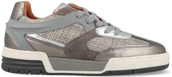 Dwrs Dames Sneakers Buckby Steel Zilver - Foto 2