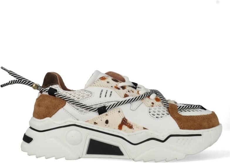 DWRS Jupiter Hair On Cow J5554C-100-1189 Wit Bruin