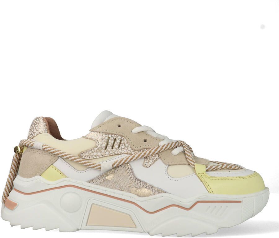 DWRS LABEL DWRS Jupiter sneakers sand butter Leer Dames