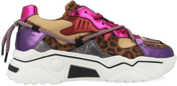 DWRS Jupiter Leopard J5554C-50-5751 Purple Roze