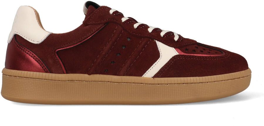 DWRS LABEL DWRS Mirabel bordeaux sneakers Suede Dames - Foto 10