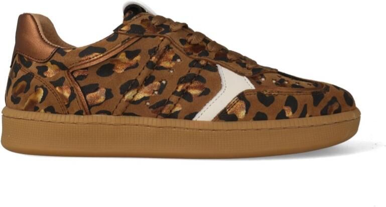 DWRS Sneakers Mirabel Leopard Bruin Off White