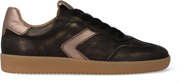 DWRS Sneakers Salta Brushes Zwart Grijs