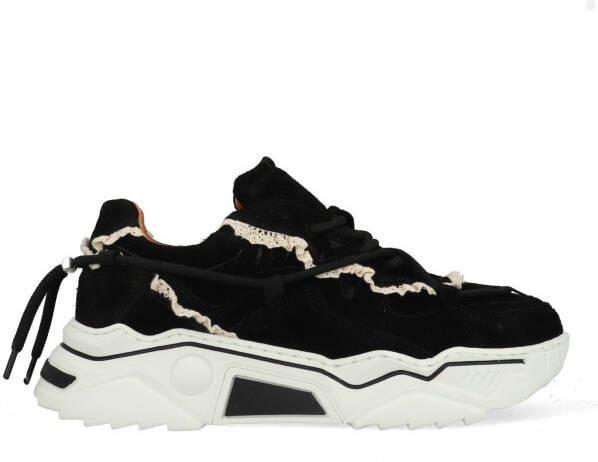 Dwrs Jupiter Crochet J5554F-01-1113 Zwart Wit