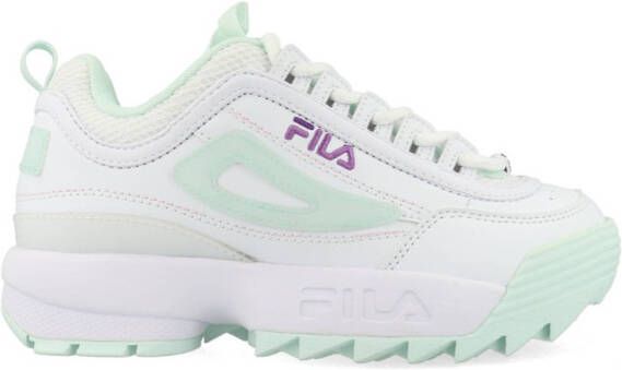 Fila DISRUPTOR T teens FFT0063.13201 Wit Mintgroen