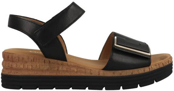 Gabor Sandaaltjes Genua sleehak zomerschoen sandalen met klittenbandsluitingen breedte g - Foto 7