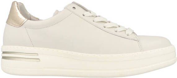 GABOR Lage Sneakers Dames 395 Maat: 40 5 Materiaal: Leer Kleur: Wit