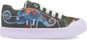 Go Banana&apos;s Sneakers GB22SCHAMELEON-V Grijs Groen