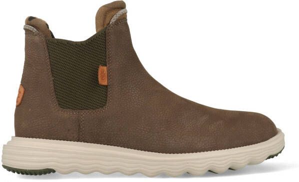 HEYDUDE Hey Dude Branson Boot Craft Leather Olive Wandelschoenen Heren