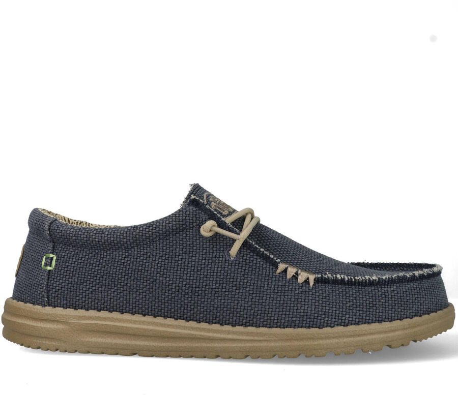 Hey Dude HEYDUDE Wally Braided Heren Instappers Blue Night Blauw HD40003-4NM - Foto 17