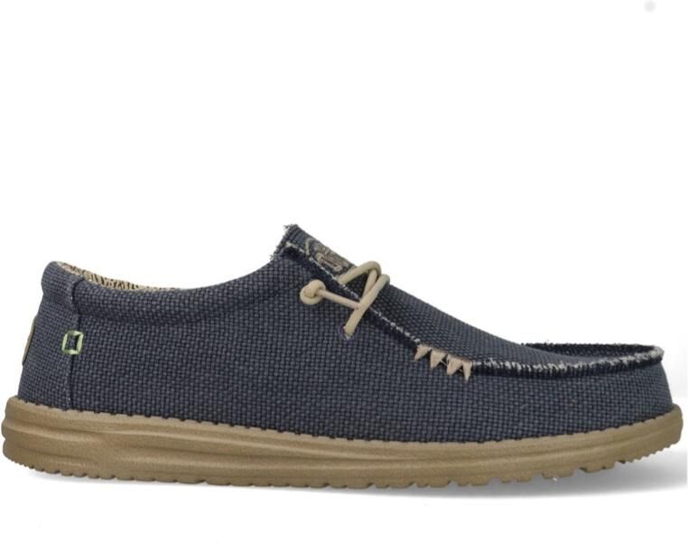 HEYDUDE Instappers Wally Braided HD40003-4NM Blauw