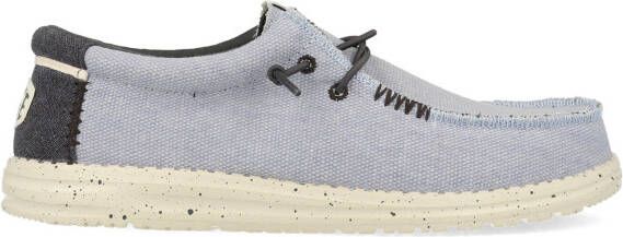 HEYDUDE Wally Coastline Jute Heren Instappers Stone White - Foto 7