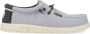 HEYDUDE Wally Coastline Jute Heren Instappers Stone White - Thumbnail 2