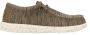 Hey Dude Klassieke Wally Sox Sneaker Brown Heren - Thumbnail 4