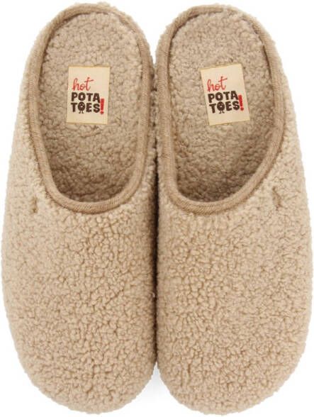 Hot Potatoes Pantoffels Nordfyn 70101_05 Beige