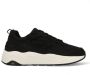 Hub Glide-w Lage sneakers Leren Sneaker Dames Zwart - Thumbnail 4