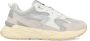 Hub Grid-w Sneakers Dames Leren Sneaker Grijs - Thumbnail 2