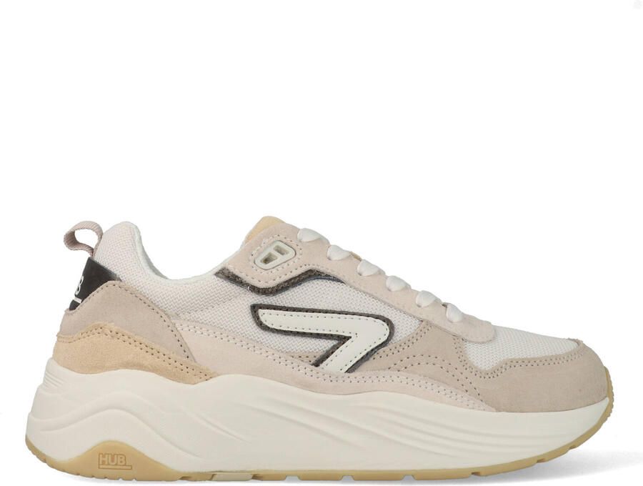 Hub Glide off white bone sneakers Suede Dames - Foto 4