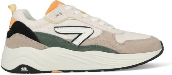 HUB Glide M6102S43-S23-A55 Off White Groen