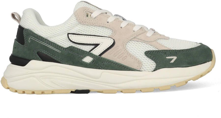 Hub Grid | off white sage green Wit Suede Lage sneakers Heren - Foto 9