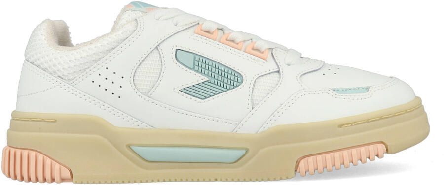 Hub Thrill | white surf spray Wit Leer Lage sneakers Dames - Foto 4